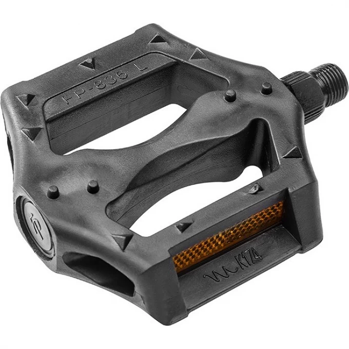 Педали FP-836 Feimin ось 9/16", со светоотражателями, пластиковые черные J360075 Педали FP-836 Feimin ось 9/16", со светоотражателями, пластиковые черные J360075