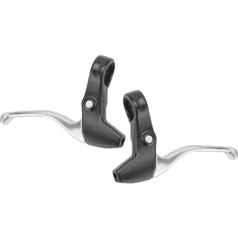 Ручка тормоза BLF-309 под 3-4 пальца., чёрно-серебряная Ручка тормоза BLF-309 под 3-4 пальца., чёрно-серебряная