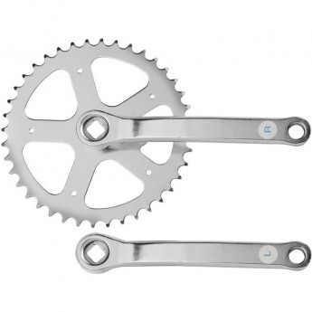 Шатуны #S106 1/2"х1/8" 44Т 165 мм, хромированные Шатуны #S106 1/2"х1/8" 44Т 165 мм, хромированные