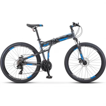Велосипед STELS 26" Pilot 970 MD V022 антрацитовый (LU094029), рама 17,5
