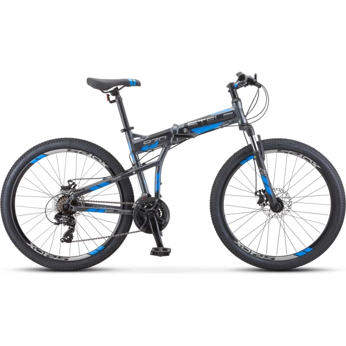Велосипед STELS 26" Pilot 970 MD V022 антрацитовый (LU094029), рама 19", 2023 JU000415242022JU0001007 Велосипед STELS 26" Pilot 970 MD V022 антрацитовый (LU094029), рама 19", 2023 JU000415242022JU0001007
