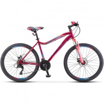 Велосипед STELS MISS-5000 MD V020 Вишнёвый розовый