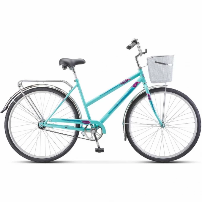 Велосипед STELS Navigator 28" 305 C Z010 (с корзиной) (LU101060) мятный JU000409142022JU0002004 Велосипед STELS Navigator 28" 305 C Z010 (с корзиной) (LU101060) мятный JU000409142022JU0002004