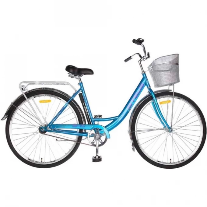 Велосипед STELS Navigator 28" 345 Z010/Z011 (с корзиной) (LU085343) синий, 2023 JU000408472022JU0008560