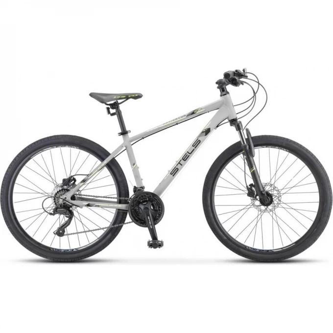 Велосипед STELS Navigator 590 V K010 Серый/Салатовый (LU094324), рама 18" KUBC0066192021KU0001822 Велосипед STELS Navigator 590 V K010 Серый/Салатовый (LU094324), рама 18" KUBC0066192021KU0001822